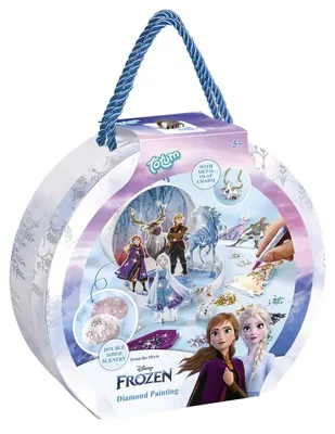 Productafbeelding van Die Eiskönigin 2 Diamond Studio Bastelset mit 8 gestanzten Karten