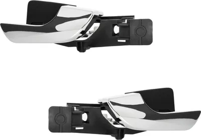 Image de Poignée de porte Intérieur GAUCHE + DROITE AVANT chromé pour Alfa Romeo Giulietta 2010-