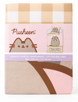 Produktbild von Carbotex Pusheen Bettwäsche-Set 160x200 cm Mehrfarbig