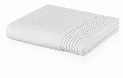 Produktbild von Möve Handtücher Uni Loft mit Chenillebiesen Weiss 30x30