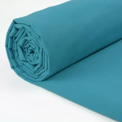 Productafbeelding van 100% katoenen stof, 150 cm breed - Ideaal voor quilten en kleding - Turquoise, 5 meter