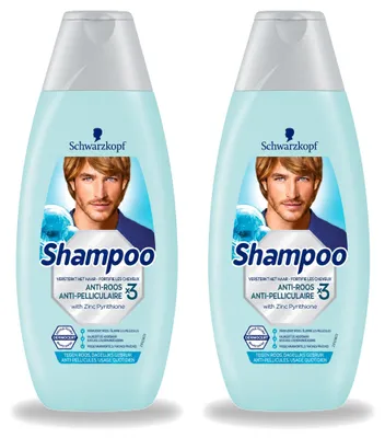 Produktbild von 2 x Schwarzkopf Anti-Schuppen Shampoo mit Aloe Vera - 400 ml - Vorteilspackung - 2 Stücke