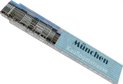 Produktbild von streetline München Kaufingerstrasse Meterstab aus Holz