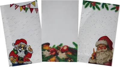 Obrázek produktu pro Fóliové sáčky X-Mas se dnem v balení po 8 kusech