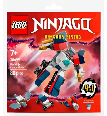 Immagine prodotto di LEGO Ninjago Mini Ninja Combo Mech 30699 Set Costruzioni 80 Pezzi 7+ Anni