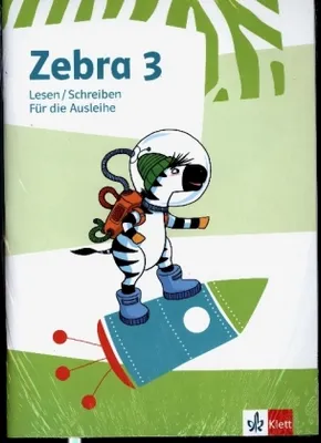 Produktbild von Zebra 3. Paket: Heft Lesen/Schreiben ausleihfähig und Heft Sprache ausleihfähig Klasse 3
