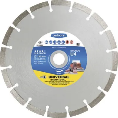 Produktbild von Osborn Diamant Trennscheibe U4 ⌀ 115 mm Universal