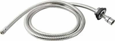 Produktbild von Sapho Durchführung rund, inkl. Schlauch F1/2"-M3/8", Chrom