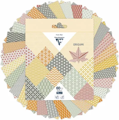 Produktbild von Origami Pkg 60Bl 15x15 70g Herbst