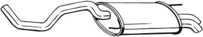 Produktbild von Bosal Endschalldämpfer 233-537