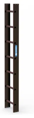 Produktbild von Zarges Dachleiter 7 Sprossen braun