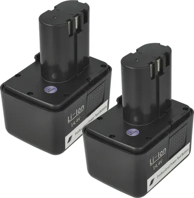 Produktbild von vhbw 2x Akku Ersatz für Gesipa 7251045, 7251049 für Werkzeug, Blindniet-Setzgerät (1500 mAh, Li-Ion, 14,4 V)