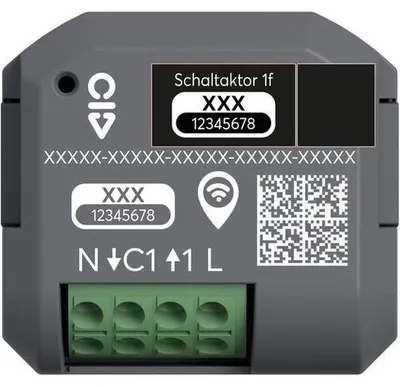 Immagine prodotto di BUSCH JAEGER BJ 62811 U-WL Schaltaktor 1-fach UP Wireless (2CKA006710A0032)