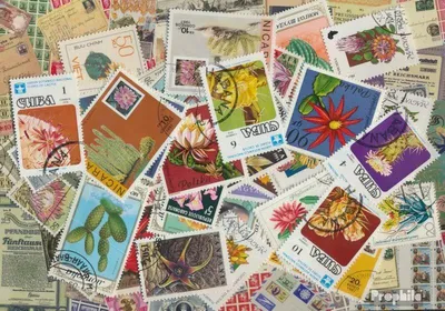 Produktbild von Briefmarken Motive 50 verschiedene Kakteen Marken