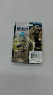 Produktbild von Epson Elephant Singlepack Light Cyan 24 Claria Photo HD Ink, Standardertrag, Cyan, Tinte auf Pigmentbasis, 5,1 ml, 1 Stück(e), Einzelpackung
