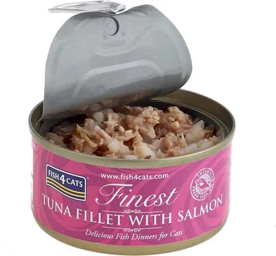Obrázek produktu pro FISH4CATS Konzerva pro kočky Finest tuňák s lososem 70 g
