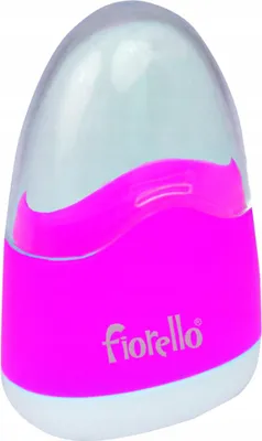 Immagine prodotto di Fiorello Temperino Singolo Con Gomma Rosa
