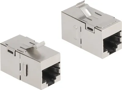 Immagine prodotto di DELOCK Keystone Modul RJ45 Buchse zu RJ45 Buchse Cat.6A