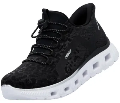 Produktbild von Rieker Damen Sneaker schwarz, Damen:42 EU