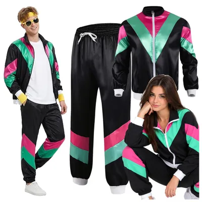 Zdjęcie produktu dla Strój retro Dres rozmiar L 70s