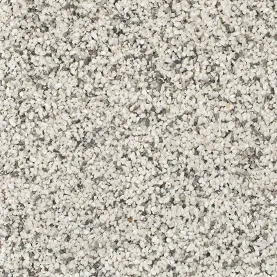 Steinteppich SET Marmorkies 50kg + 2 x PU-Bindemittel für 5m² 1/4mm Ice Grau