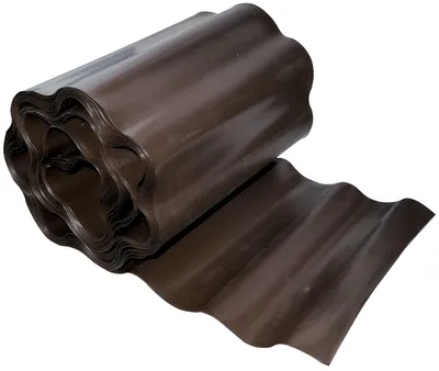 Produktbild von Wurzelbarriere 200 mm x 9 m - Wurzelsschutz - Wurzelbekämpfungsbarriere - Kunststoff - Braune Farbe - Geeignet für Rasen - Wurzelabwehr