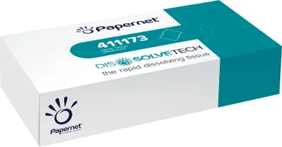 Produktbild von Papernet Kosmetiktuch 411173 weiß 100 St./Pack.
