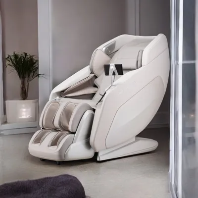 Produktbild von Massagesessel ROYALRELAXX in hellbeige-hellgrau