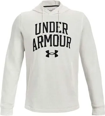 Immagine prodotto di Under Armour Rival Terry Collegiate Onyx Bianco/Nero M Fitness mikina