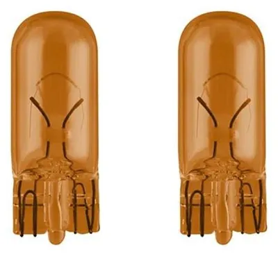 Zdjęcie produktu dla Philips Vision 12396NAB2 Konwencjonalna żarówka wewnętrzna i sygnalizacyjna, 5 W, 12 V, W5YW, 2 szt.