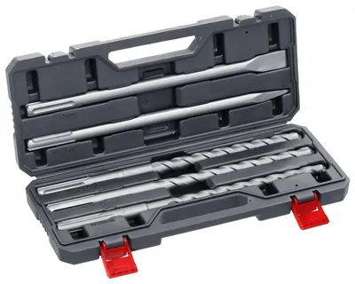 Image de kwb 194000 40Cr steel Chisel set 5-piece 18 mm, 20 mm, 25 mm Total length 400 mm SDS-Max 5 pc(s)