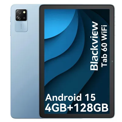 Produktbild von Blackview Tab60 WiFi, Android 15, 10 Zoll, PC AI Tablet, 12GB(4+8) RAM + 128GB ROM (2TB TF), Octa Core WiFi 6, 1280 x 800 HD, Widevine L1, 5100mAh