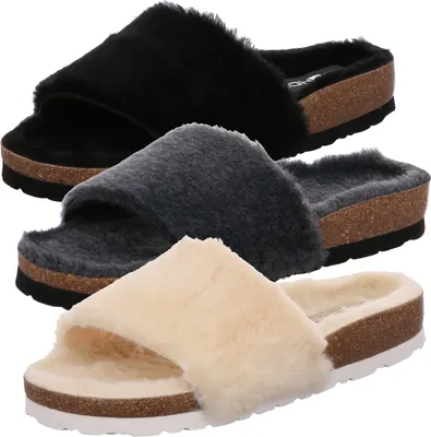 Produktbild von Rohde Damen Pantoffeln Hausschuhe Alba 6060, Größe:40 EU, Farbe:Beige