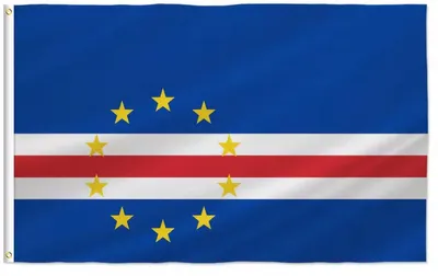 Produktbild von Kapverdische Flagge – Cabo-Flagge – Kapverdische Flagge – Kapverdische Flagge – 150/90 cm – Weltmeisterschaft – Europameisterschaft – Polyester – CHPN