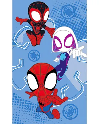 Produktbild von Ręcznik dziecięcy Spidey Spider Power 30x50 cm - bawełna