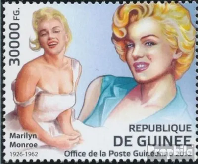 Produktbild von Briefmarken Guinea 2012 Mi 9243 (kompl. Ausgabe) postfrisch Marilyn Monroe (1926-1962)