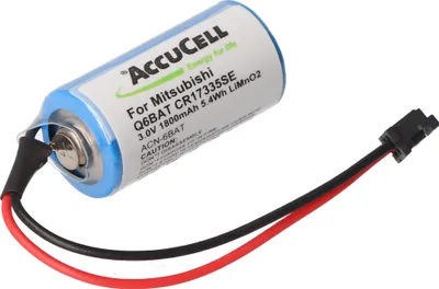 Produktbild von Batterie passend für Mitsubishi Q6BAT CR17335SE, Q02CPU