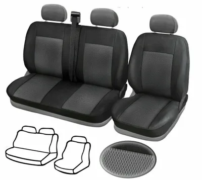 Obrázek produktu pro Potahy sedadel autobusu 2+1 Pro Renault Trafic 2001-2014 Potahy z polyesterové tkaniny