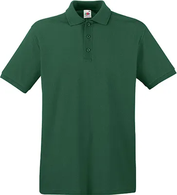 Produktbild von Fruit of the Loom - Premium Polo - Bottle Green - S