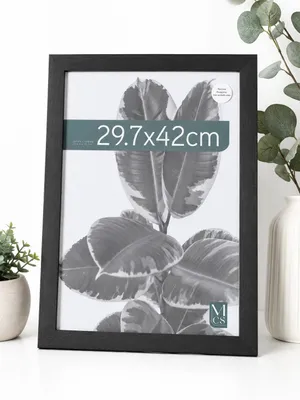 Produktbild von A3 Bilderrahmen 29,7x42 cm Schwarz Posterrahmen Fotorahmen Urkunden Rahmen