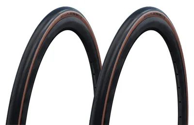 Produktbild von 2x Schwalbe One 28-622 schwarz / bronze RaceGuard E-Bike 25 Addix 700x28C