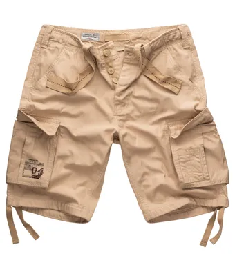 Produktbild von SURPLUS Airborne Vintage Shorts beige light Größe L