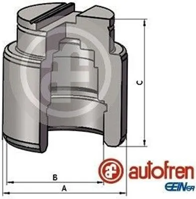 Obrázek produktu pro AUTOFREN SEINSA Píst brzdového třmenu pro FIAT 132 (132) 38 mm, ocel
