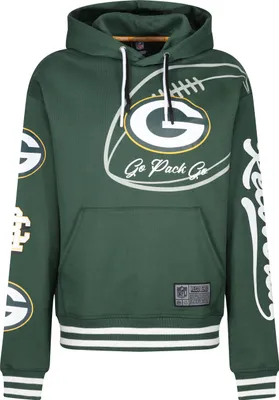 Produktbild von Recovered Hoodie NFL Packers Go Pack Go im zeitlosen Design Green L