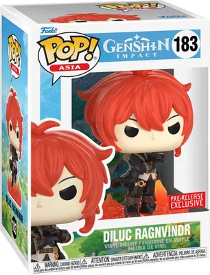 Obrázok produktu pre Funko Pop! Genshin Impact 2 - Diluc Ragnvindr Figurki Winylowa Premium