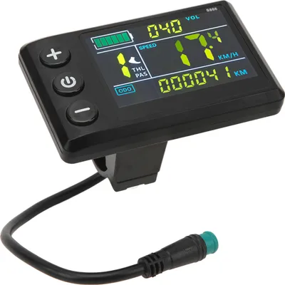 Zdjęcie produktu dla Wyświetlacz LCD do rowerów elektrycznych, ABS, wodoodporny, LCD, S866, kolorowy wyświetlacz, panel sterowania do skuterów elektrycznych, do akcesoriów do modyfikacji litowych