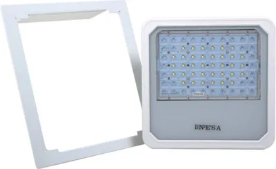 Produktbild von LED Tankstellenleuchte Einbauleuchte & Aufbauleuchte GFD301 120W IP65 14000lm Tageslicht 5000K asymmetrisch