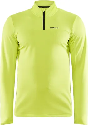 Produktbild von Craft Herren Funktionsshirt Skipullover Midlayer Half Zip Core Gain, Farbe:Gelb, Artikel:-645000 scream, Größe:XL