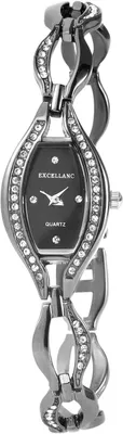 Produktbild von Excellanc Damenuhr mit Metallarmband