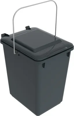 Immagine prodotto di SULO Cestino per i rifiuti, cestino per i rifiuti, preselezione Bioboy Cestino per i rifiuti da 10 litri grigio (10 Sulo grigio)